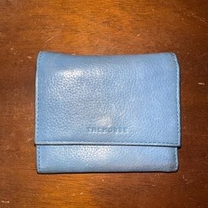 The Horse small blue wallet